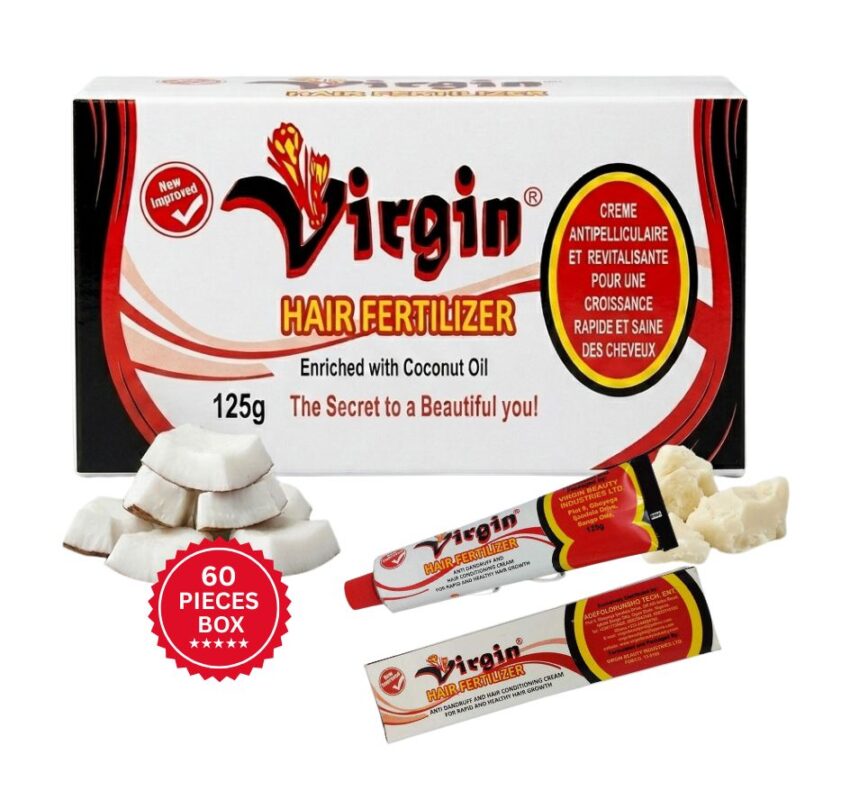 Virgin Hair Fertilizer 125g Pack of 60 Pcs Wholesale Box by IL Glory