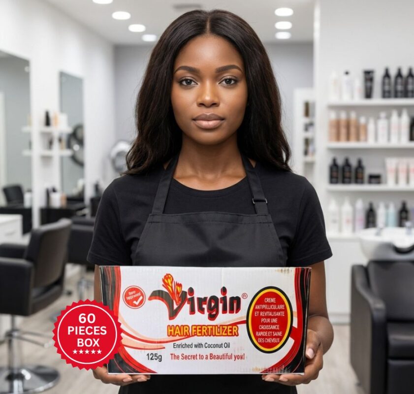 Virgin Hair Fertilizer 125g Pack of 60 Pcs Wholesale Box by IL Glory